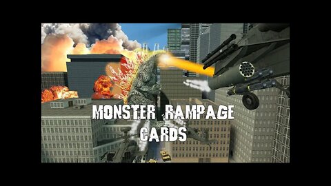 Monster Rampage Cards