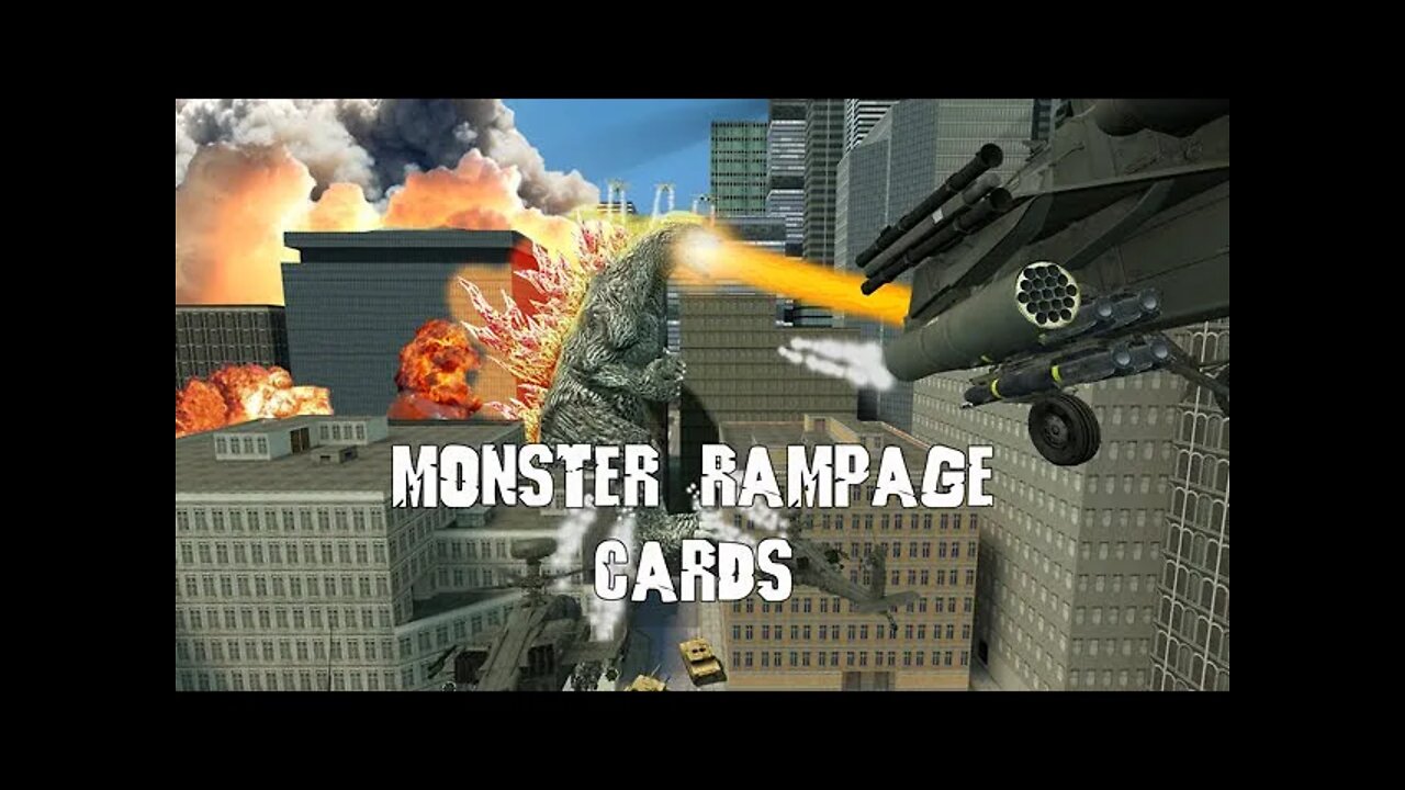 Monster Rampage Cards