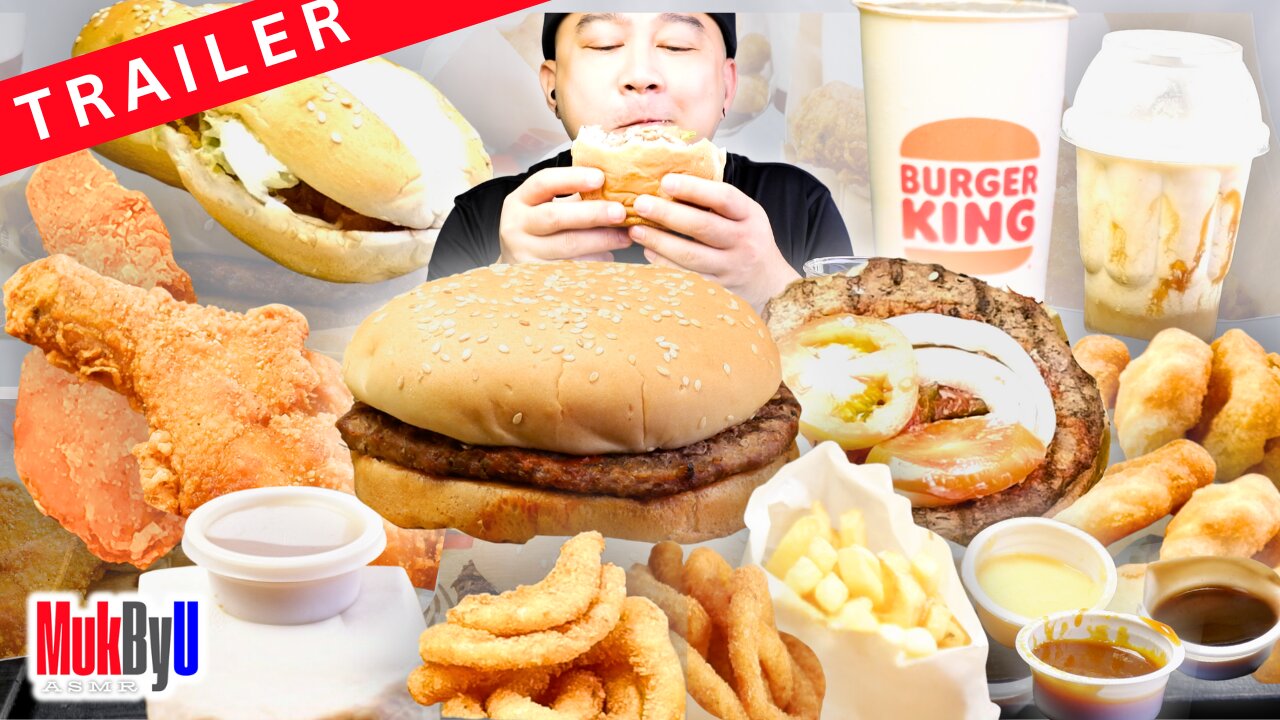 Trailer - My 1st Burger King Mukbang (I Eat POV) | 3D ASMR 3POV Mukbang By You. Immersive Mukview