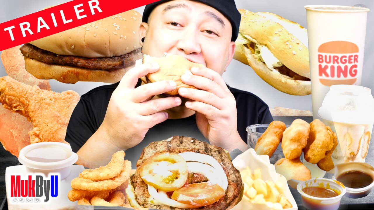 Trailer - My 1st Burger King Mukbang (I Eat POV) | 3D ASMR 3POV Mukbang By You. Immersive Mukview