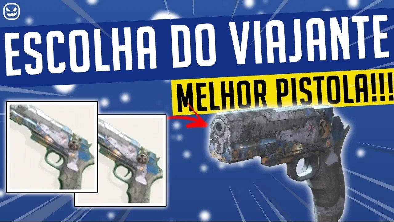 MELHOR PISTOLA COMUM ESCOLHA DO VIAJANTE (DANIFICADO) | DESTINY 2 | #Dumallhd