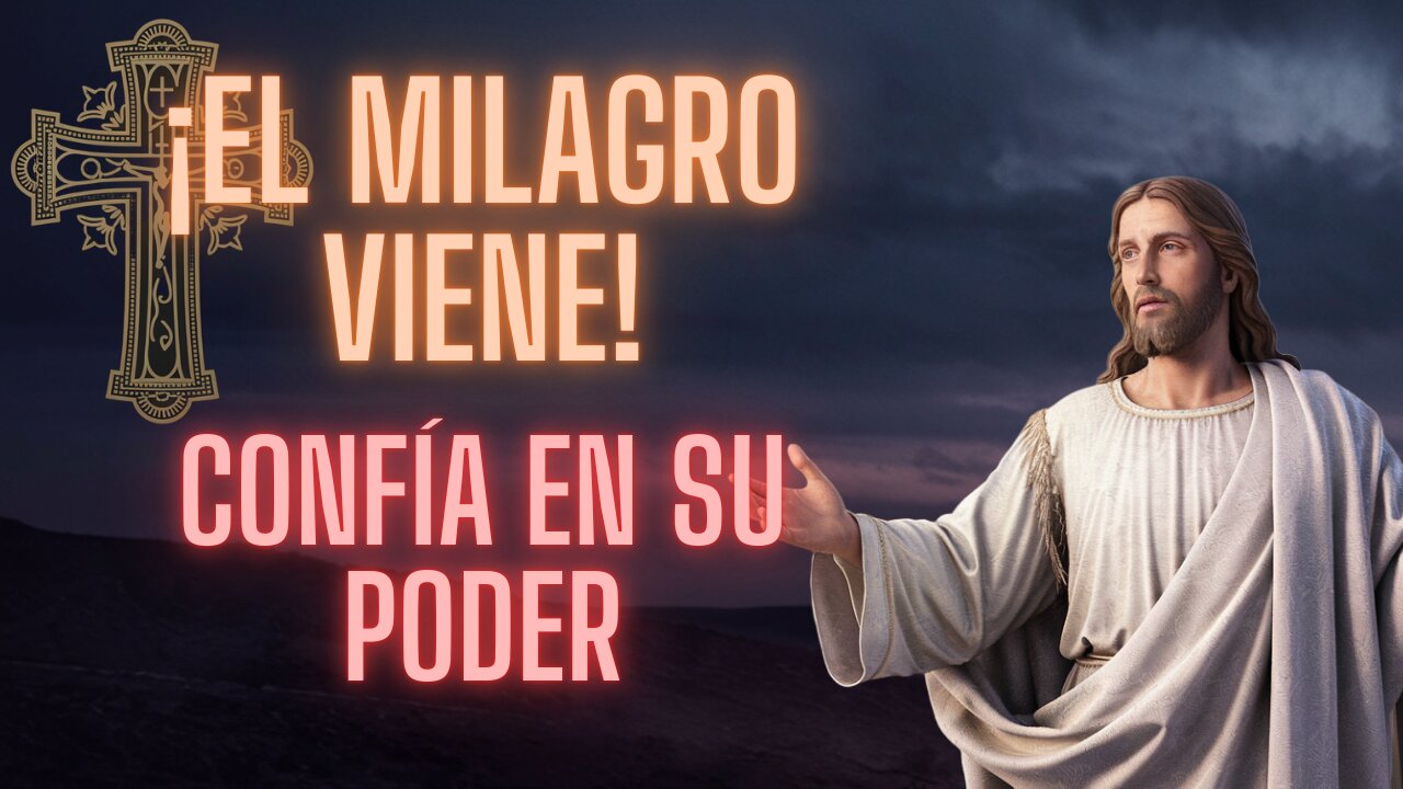 DIOS ES PODEROSO: ¡TU MILAGRO ESTÁ MÁS CERCA DE LO QUE IMAGINAS!