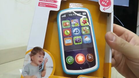 Winfun Celular Com Som E Luz - Celular para Bebês