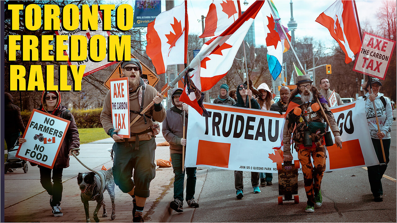 "Winning Toronto" - Interviews at Toronto Freedom Rally