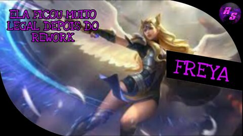 FREYA REWORK, QUE PARTIDA LONGA MDS • FREYA GAMEPLAY | Mobile Legends