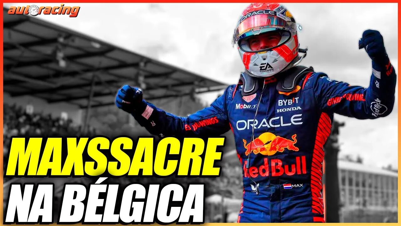 VERSTAPPEN COMANDA DOBRADINHA DA RED BULL NA CORRIDA DO GP DA BÉLGICA EM SPA FRANCORCHAMPS F1 2023