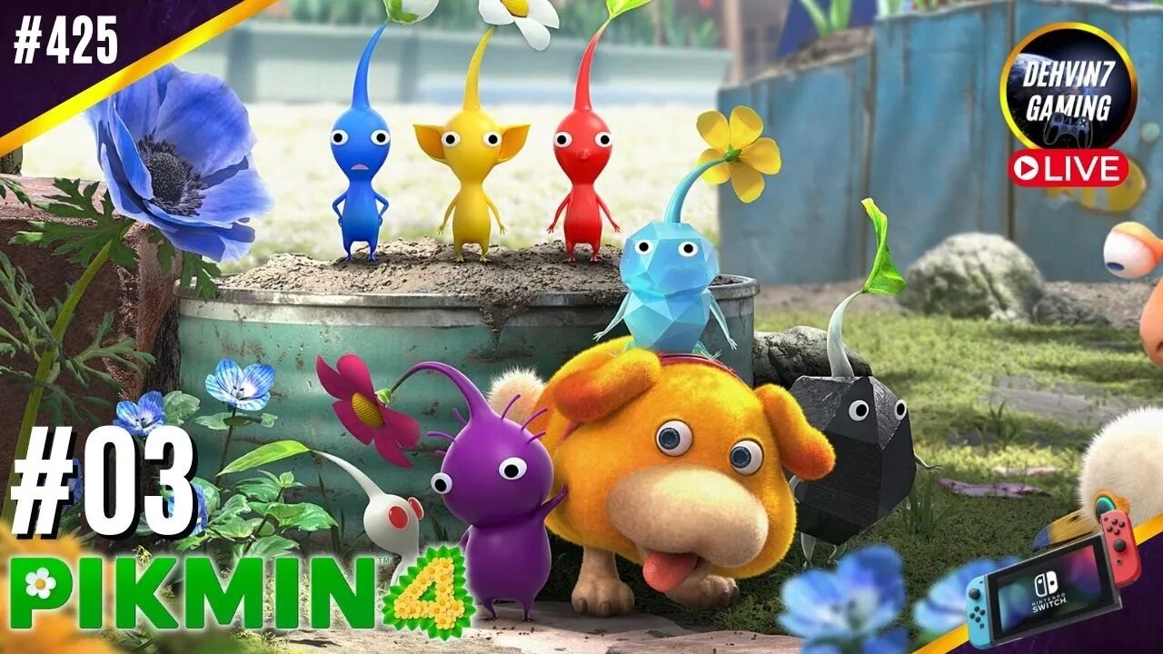 Exploration Day 4, 5, and 6! Pikmin 4 Demo [#03] | Pikmin 4