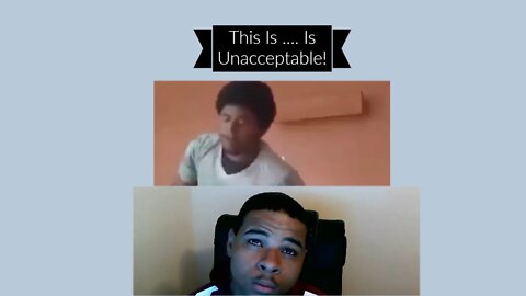 This Is Unacceptable and Distrubing