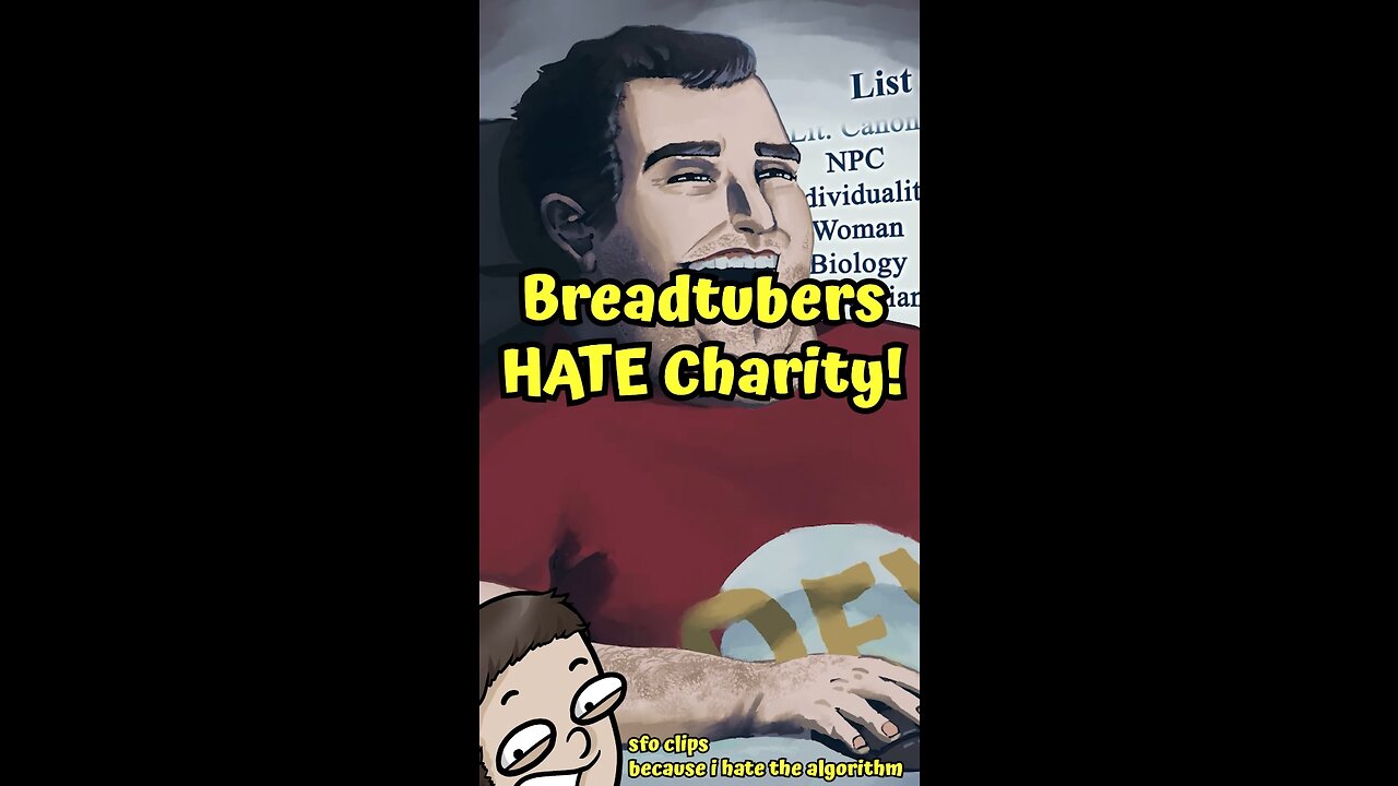 Breadtubers HATE Charity! #shorts