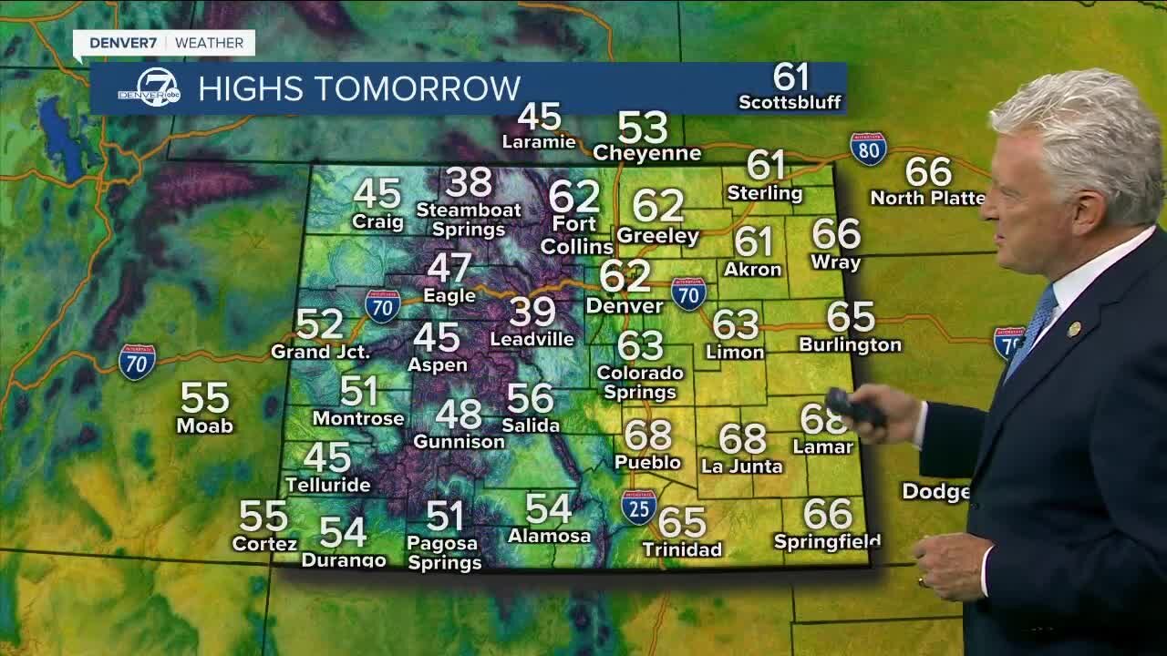 Monday, October 24, 2022 evening forecast