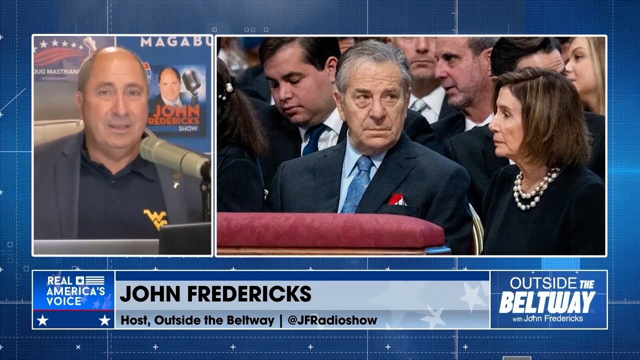 John Fredericks has questions about the Paul Pelosi attack