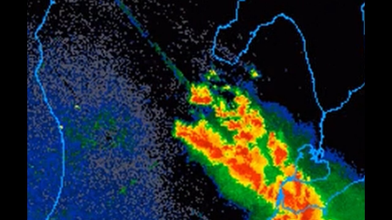 08/24/23 - Ohio Storm Intensified by Michigan's Radar KMQT