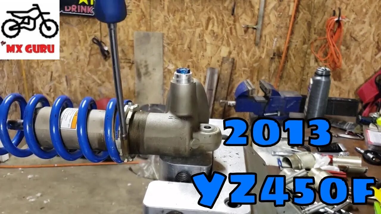 Rebuilding the rear shock! | 2013 Yamaha YZ450f | KYB