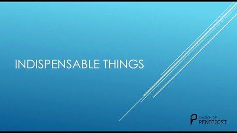 Indispensable Things