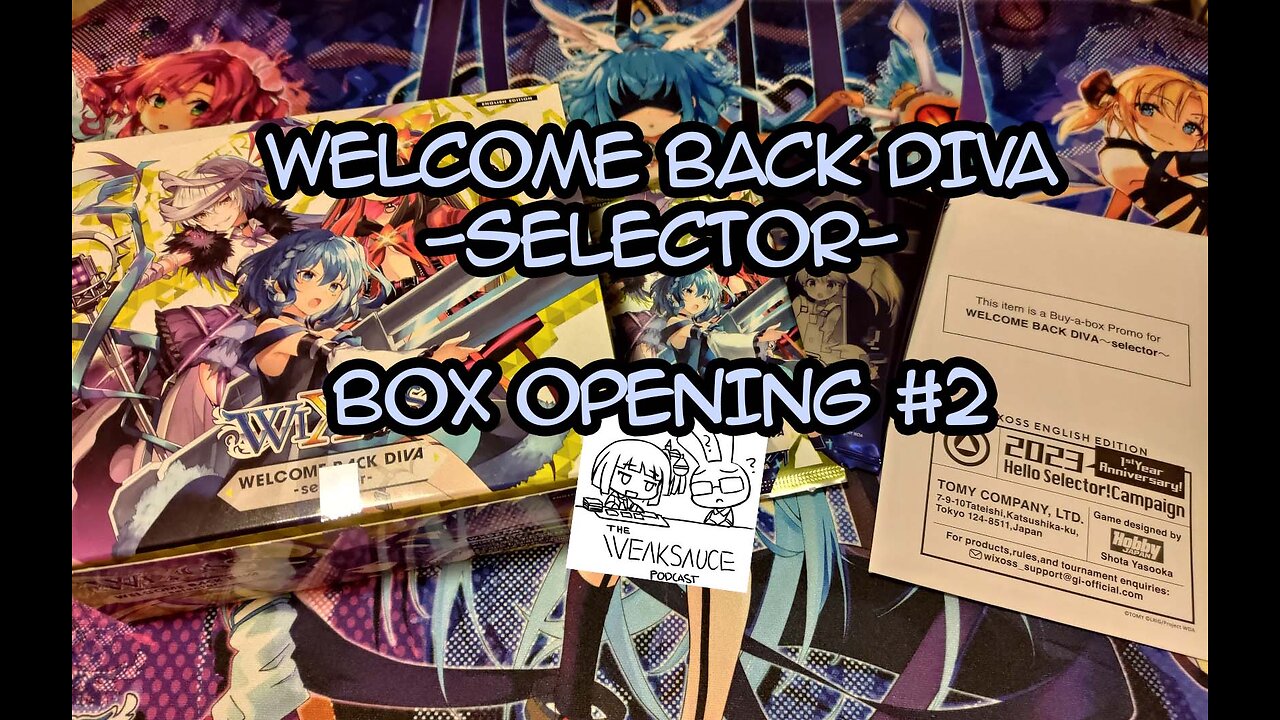 [WIXOSS] Welcome Back Diva -selector- BOX #2 (Opening #4) w/ Decu (AvirosaTCG)