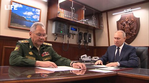 MOD Minister Shoigu informed President Putin about liberation of Marinka city