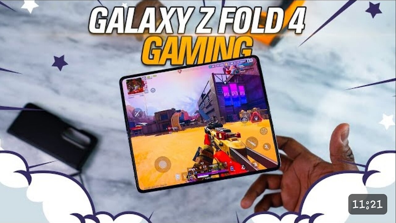 Galaxy_Z_Fold_4_Gaming!