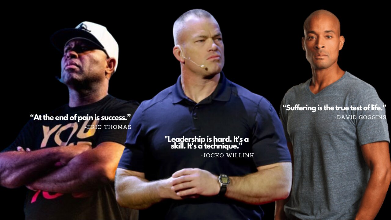 Motivational Speech "The Big Three" David Goggins | Jocko Willink | Eric Thomas