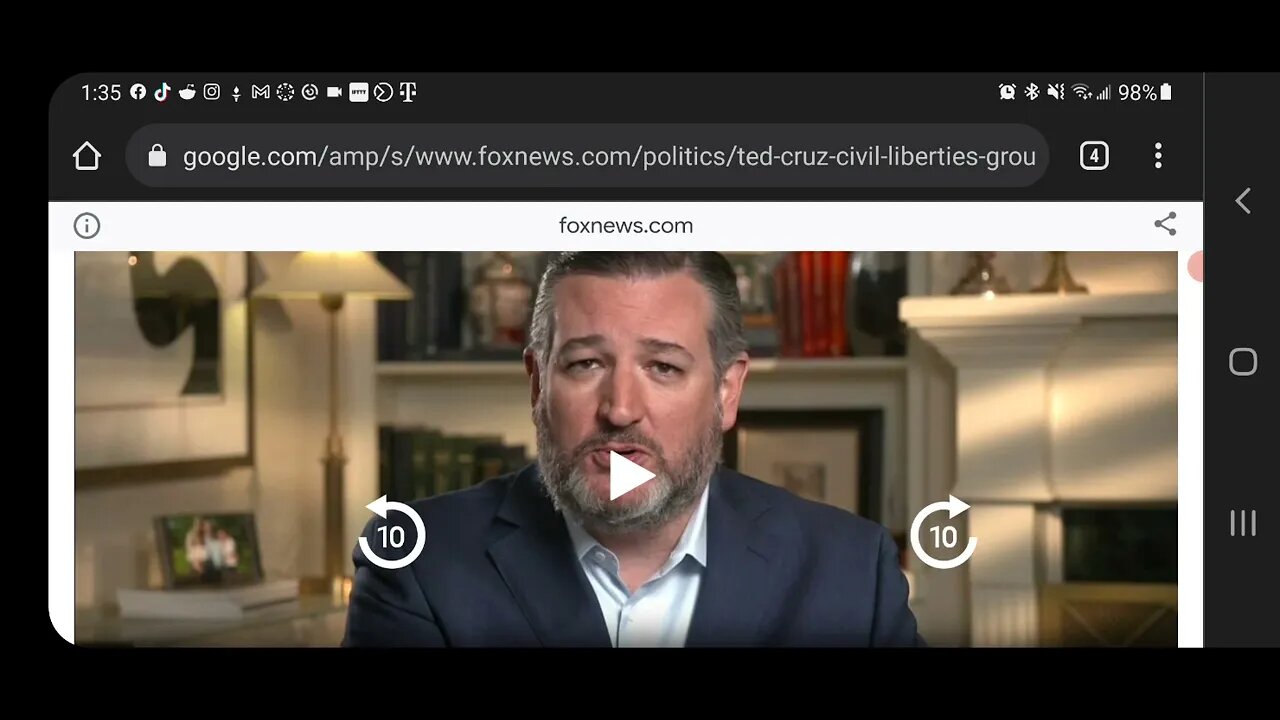 Ted Cruz Remembers That Freedom Matters Post-Jan 6!