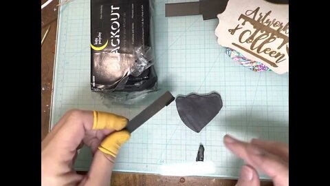 Mind blown with blackout clay @Artwork By Colleen