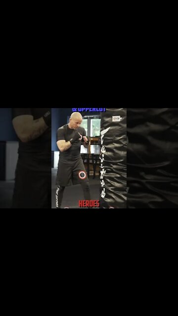 Heroes Training Center | Kickboxing & MMA "How To Double Up" Hook & Uppercut & Uppercut | #Shorts