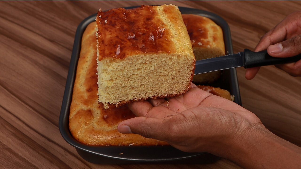 Very Easy Condensed Milk Bread! Soft dough, simple and fluffy