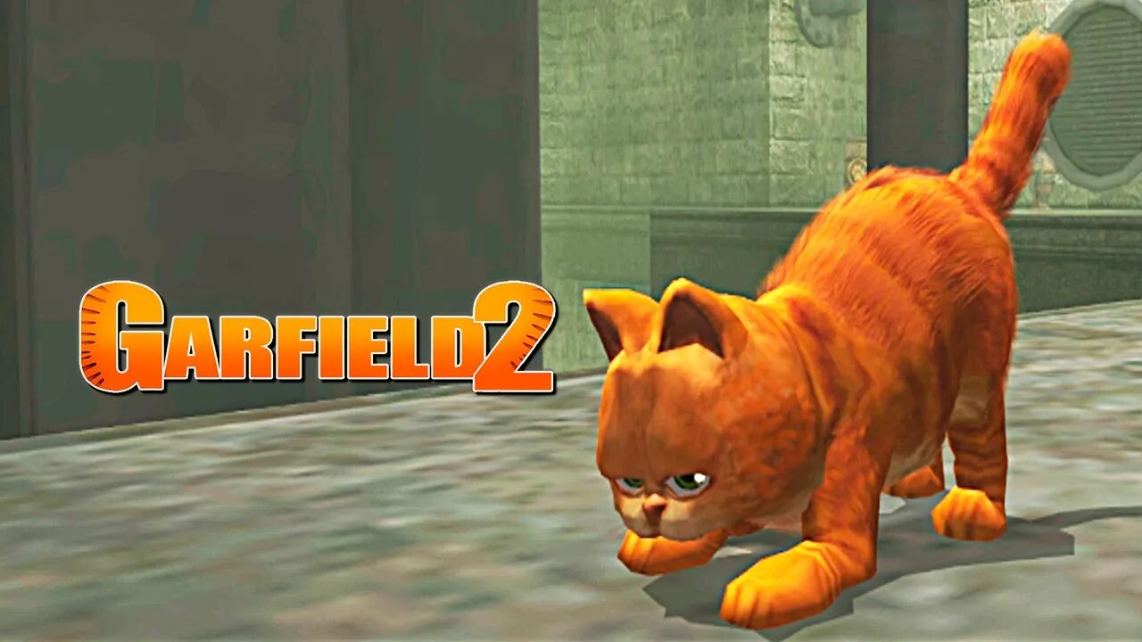 GARFIELD 2 (PS2) #4 - Os esgotos do medo! Agora, na versão PC! (Dublado e Legendado em PT-BR)