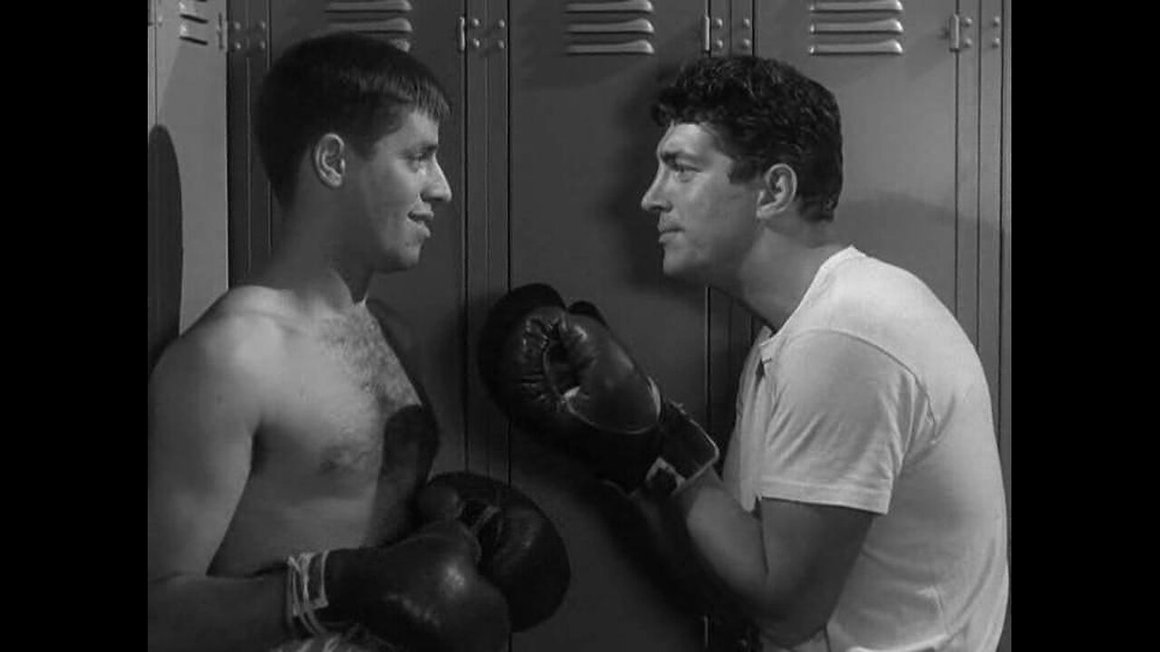 Jerry Lewis & Dean Martin Boxing - Sailor Beware - 1952