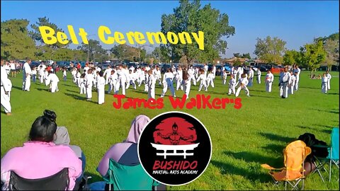 James Walker's Bushido Academy Belt Ceremony 8/28/21 **Bonus Drop**