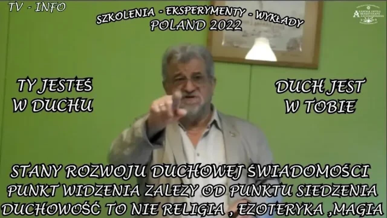 STANY ROZOWJU DUCHOWEJ ŚWIADOMOŚCI - PUNKT WIDZENIA ZALEŻY OD PUNKTU STANU ŚWIADOMOŚCI /2022 ©TV NFO