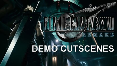 Final Fantasy VII Remake Demo (PS4) - Cutscenes