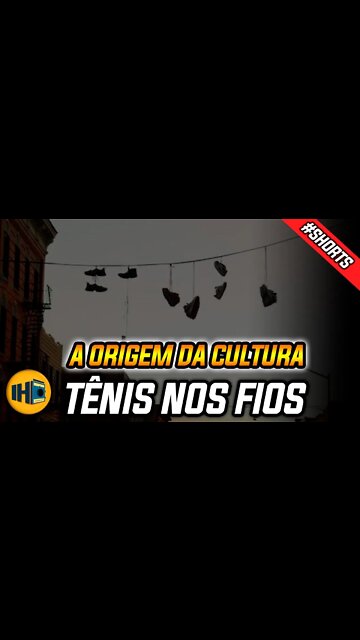 A Origem da Cultura: Tênis nos Fios #shorts #short #curiosidades #origem #cultura #historia #sapato