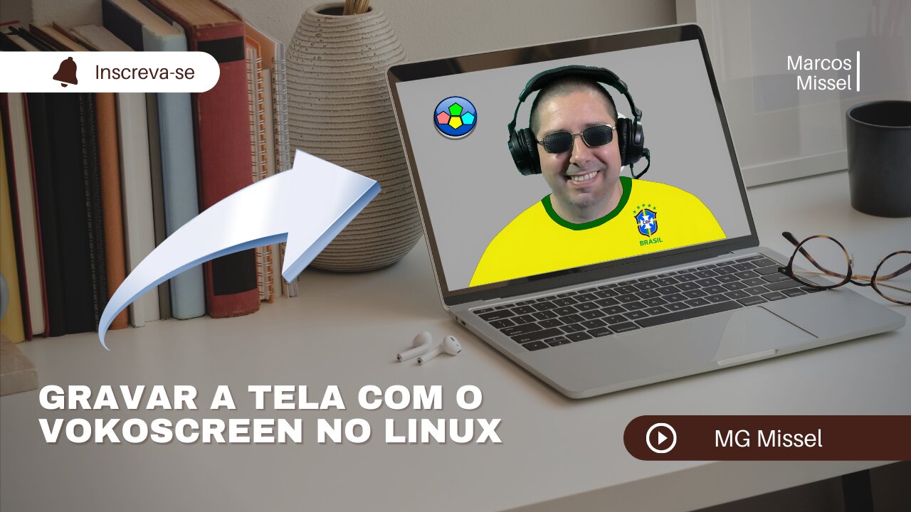 GRAVAR A TELA DO PC COM O VOKOSCREEN NO LINUX