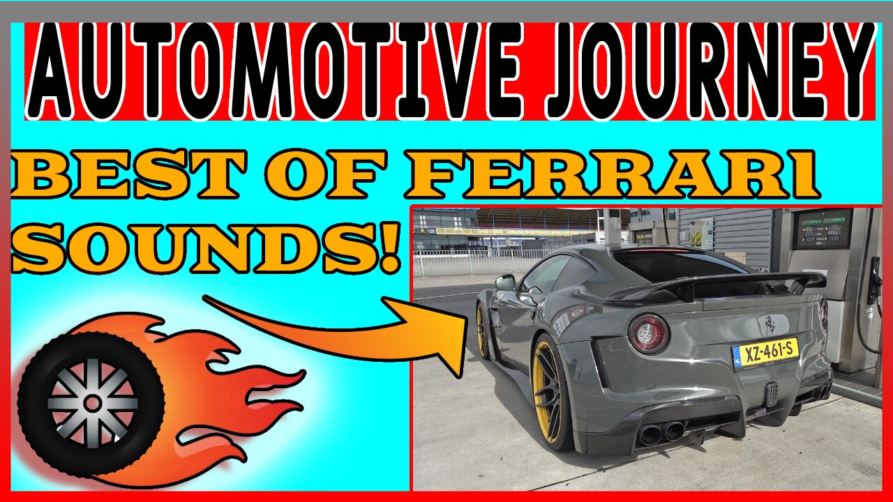 BEST OF FERRARI SOUNDS! LaFerrari Aperta, Novitec F12 N-Largo, 812 SF, SF90, 458 Straight Pipes