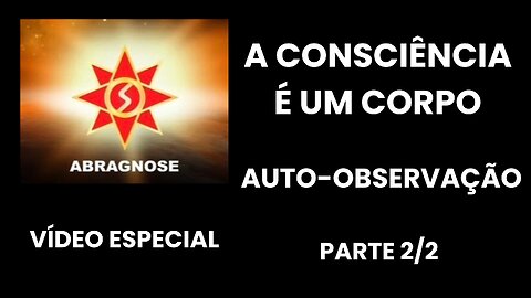 A CONSCIÊNCIA É UM CORPO I QUEM OBSERVA | O OBSERVADOR I PARTE 2/2