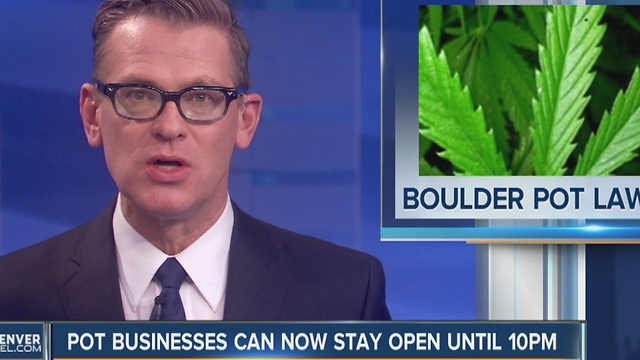 Pot businesses can now stay open until 10 p.m. in Boulder