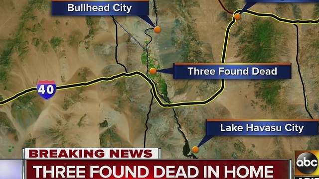 Three people found dead in home in Mohave County