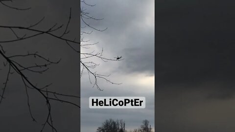 Helicopter flying over 2