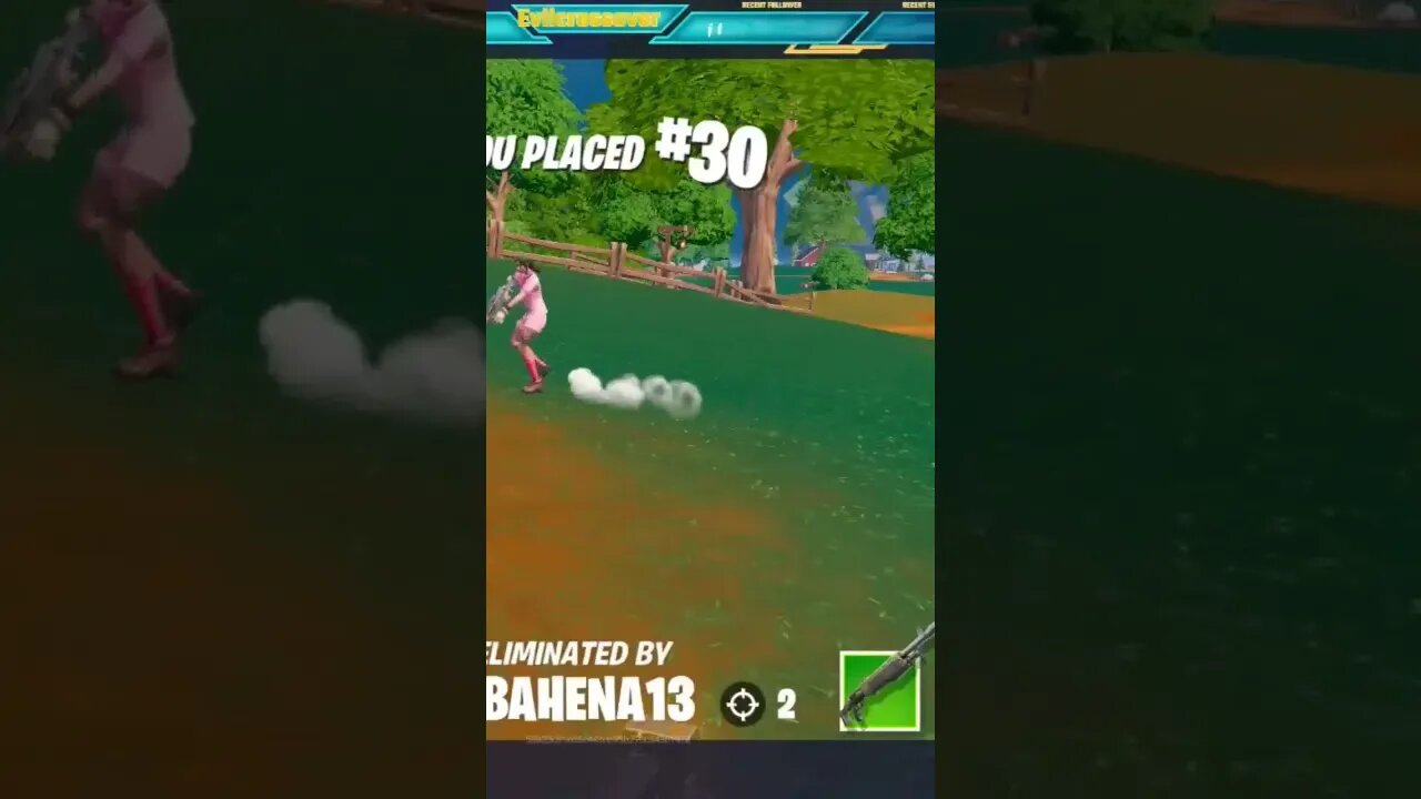 When you get hit with that sharp tooth #fortnite #shotgun