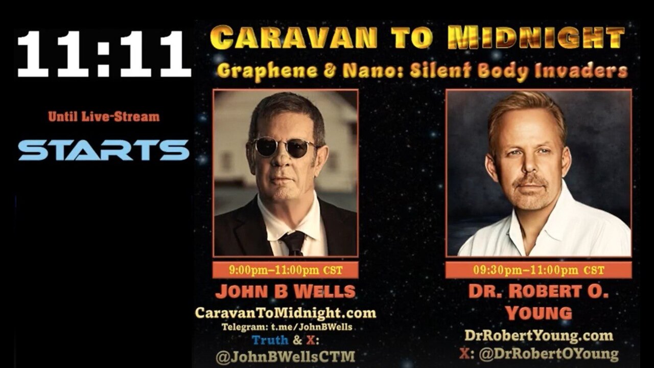 Graphene & Nano: Silent Body Invaders - John B Wells LIVE