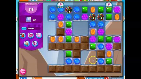 Candy Crush Level 2505 Talkthrough, 18 Moves 0 Boosters