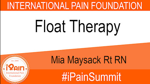 iPain Summit Mia Float Therapy