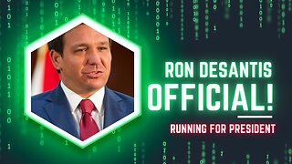 Ron DeSantis makes it official