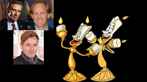 Animated Voice Comparison- Lumiere (Beauty & The Beast)