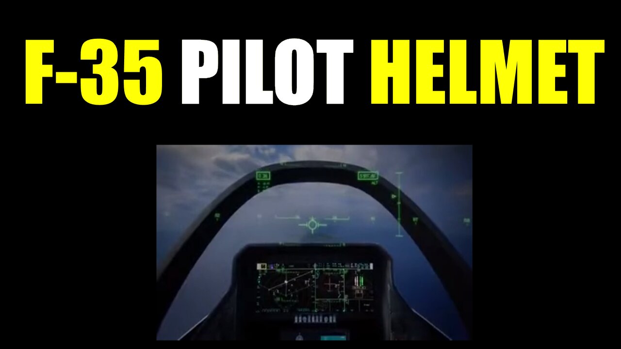 F-35 Pilot Helmet