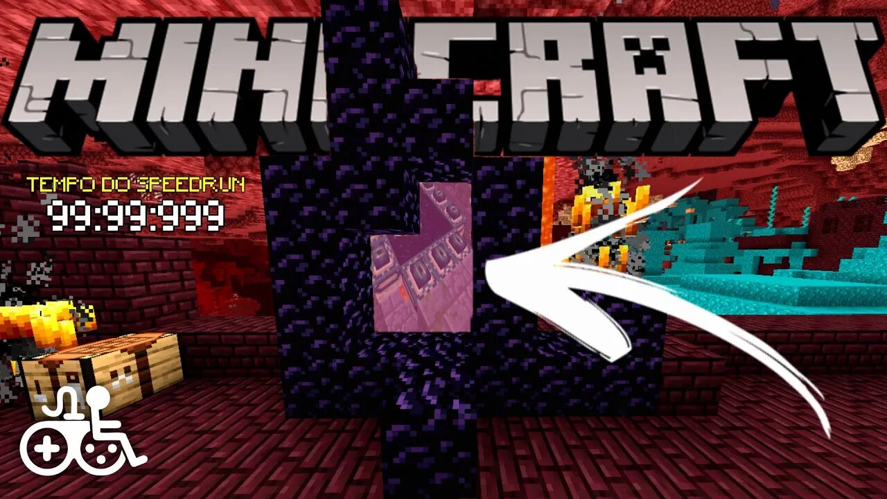 FIZ um SPEEDRUN de MINECRAFT e isso ACONTECEU ...