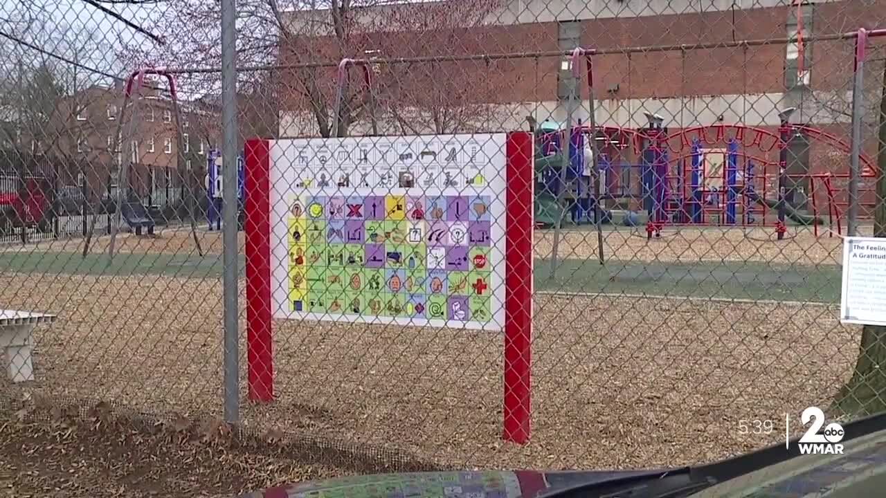 Federal Hill Preparatory School installs new communication board