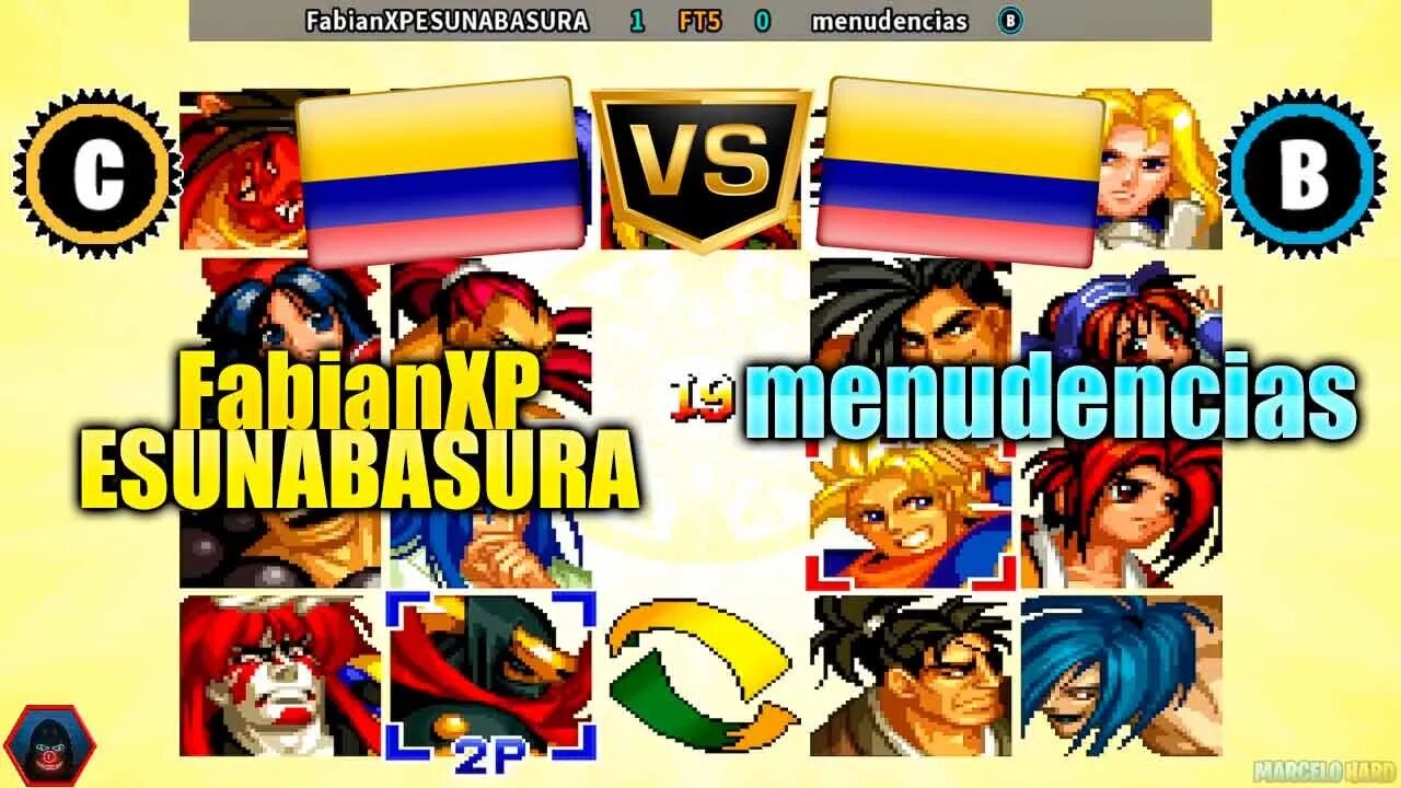 Samurai Shodown IV (FabianXPESUNABASURA Vs. menudencias) [Colombia Vs. Colombia]