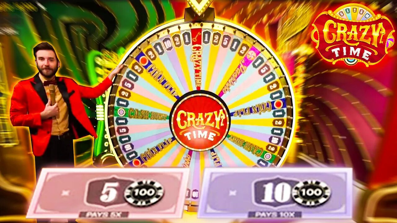 BIG BETS ON CRAZY TIME LIVE GAME SHOW! (INSANE)
