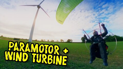 Paramotor + Wind Turbine